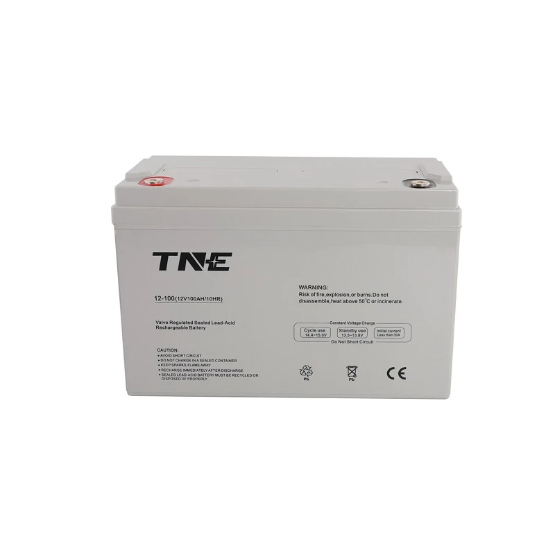 YT12-100 12V 100Ah Sealed Lead Acid AGM Battery for Solar, Inverter, Marine