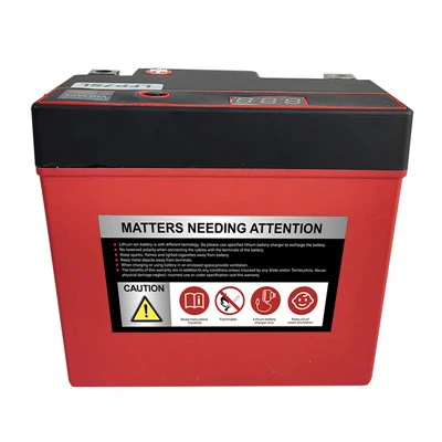 Moto Start 12V 6AH 360 CCA Lithium Ion Motorcycle Battery